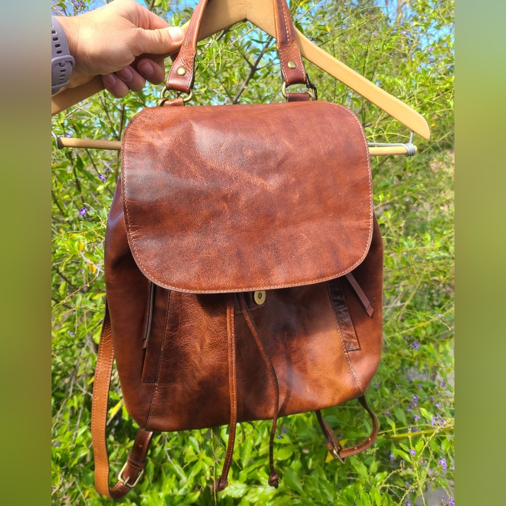 Rachel Roy convertible backpack leather